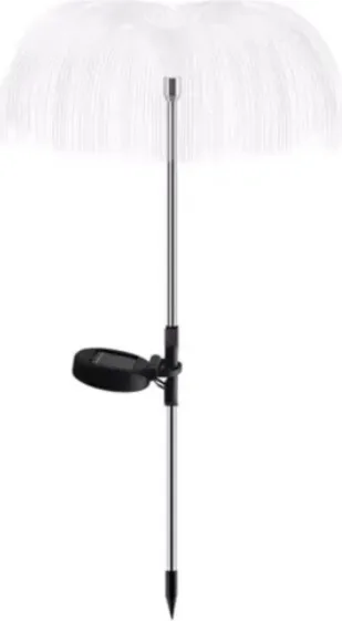 Luz Led Solar Ambiente para Cesped Acero Inox 6500K — foto principal