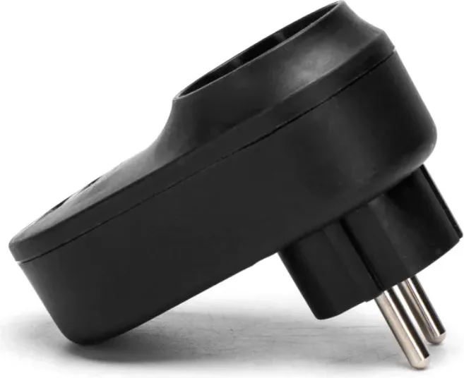 Enchufe Conversion Aleman 16A Negro — foto 4