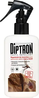 Diptron Repelente Textil De Insectos Campamentos 100 ml