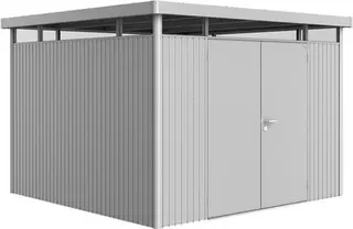 Caseta HighLine de chapa de acero 315 x 315 x 222 con doble puerta