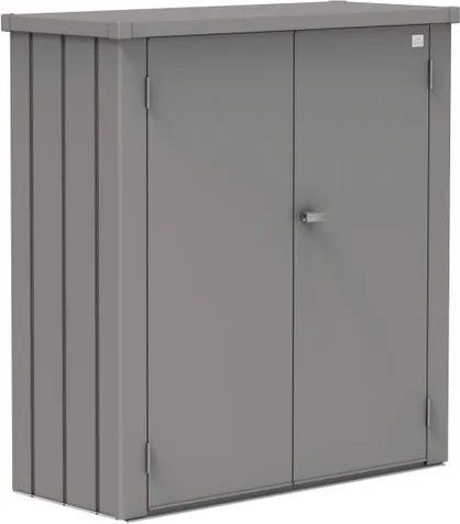 Armario Terraza Romeo M Gris Cuarzo 132 x 57 x 140