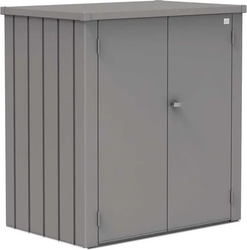 Armario Terraza Romeo L Gris Cuarzo 132 x 87 x 140