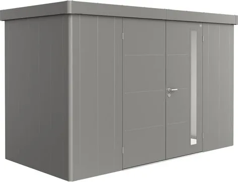 Caseta Neo 348 x 180 x 222 Gris Cuazo Doble Puerta