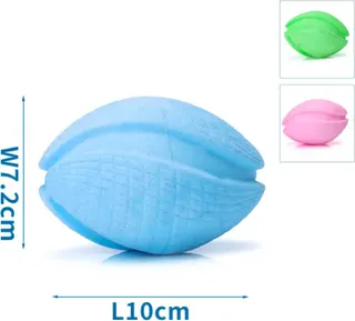 Juguete Espuma Pelota Rugby para Perro