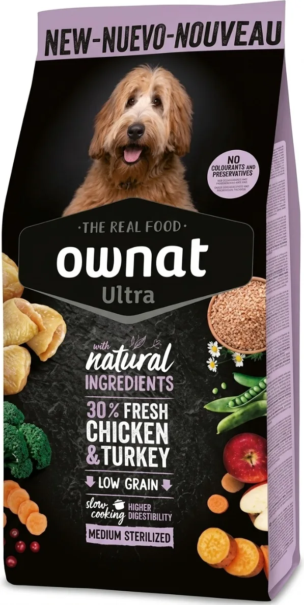 Pienso Perros Ownat Ultra Medium Sterilized 12 kg — foto principal