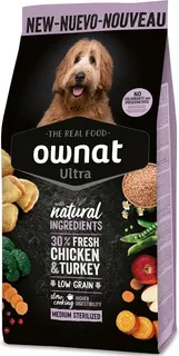Pienso Perros Ownat Ultra Medium Sterilized 12 kg