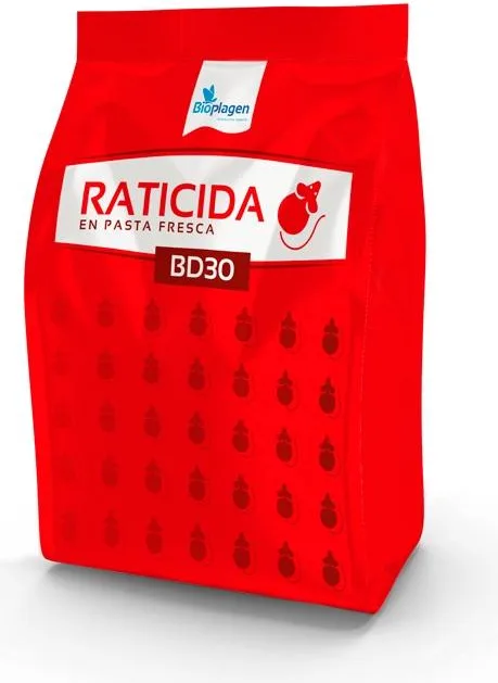 Raticida Pasta Fresca Rojo Bd30 Bolsa 1 kg