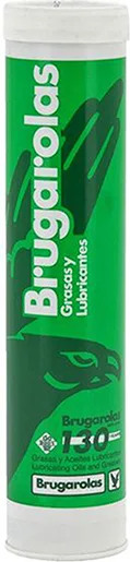 Grasa lubricante Brugarolas 132 cartucho 400 gr negra