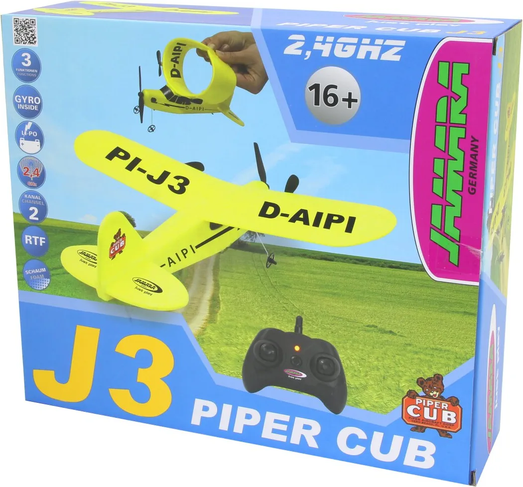 Avion Teledirigido Jamara Piper J3-CUB 2,4 GHz Gyro 2CH — foto 7