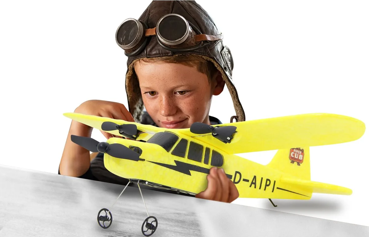 Avion Teledirigido Jamara Piper J3-CUB 2,4 GHz Gyro 2CH — foto 5