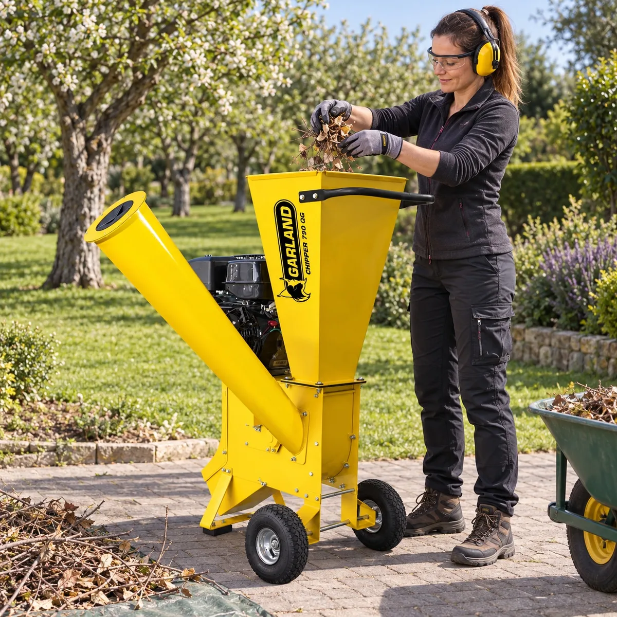 Biotrituradora Gasolina Garland Chipper 790 Qg-V23 — foto 4