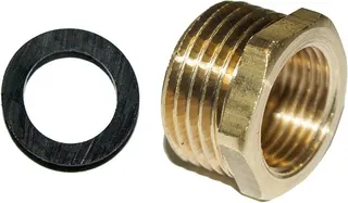Reduccion Laton M1/2"-H3/8" c/Junta 3/8"