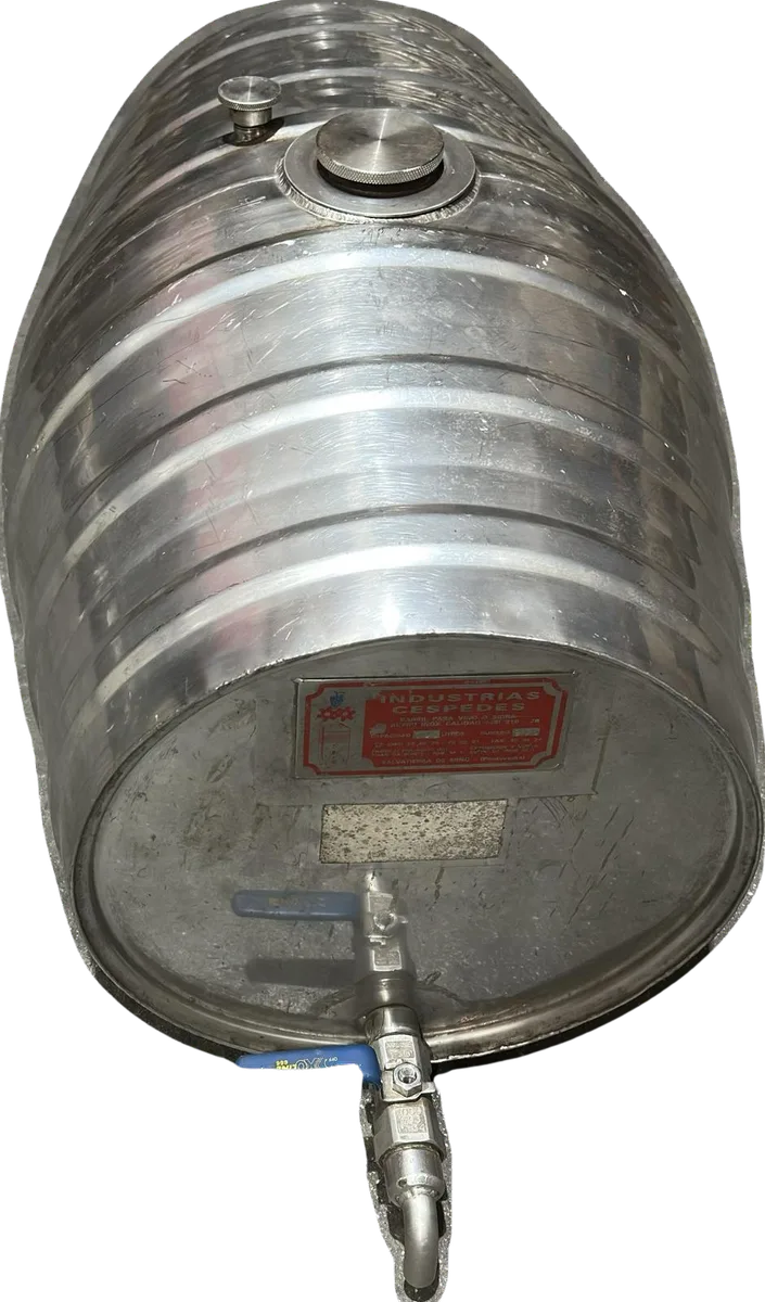 Barrica Acero Inoxidable 200L Segunda Mano