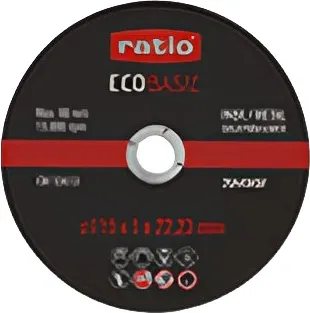 50 Discos Corte Inox Basic 115mm Ratio