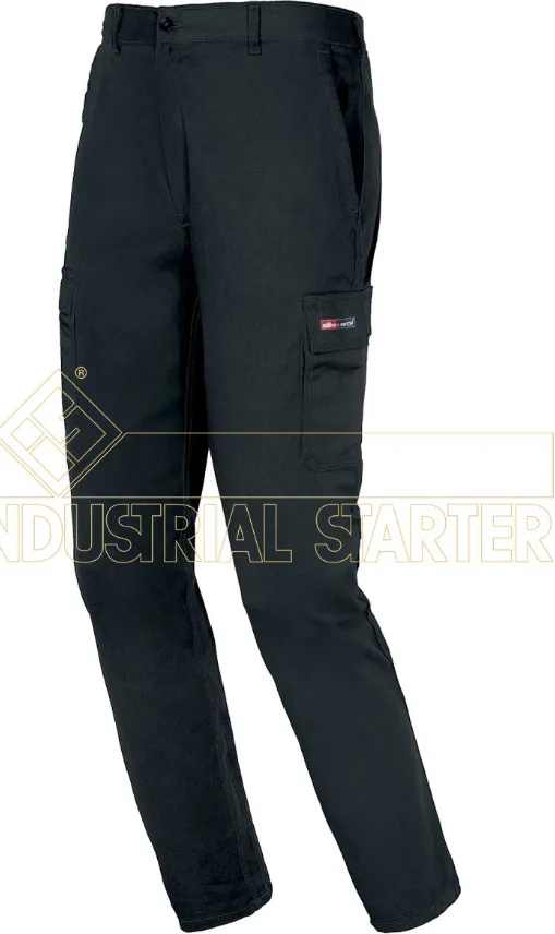 Pantalon Algodon EasyStretch Negro