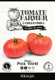 Semilla Tomate Farmer Pink World