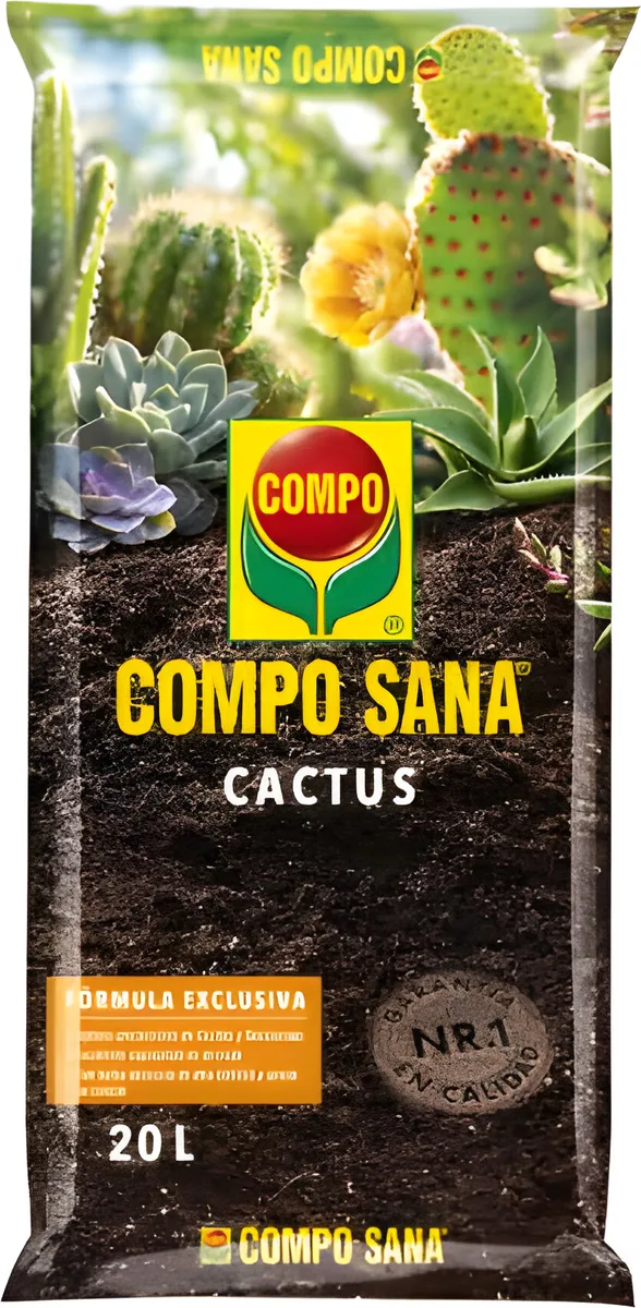 Sustrato Compo Sana Cactus 20 litros