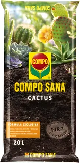 Sustrato Compo Sana Cactus 20 litros