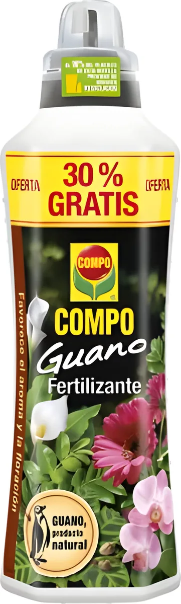 Fertilizante Guano Liquido Compo 1.300 ml