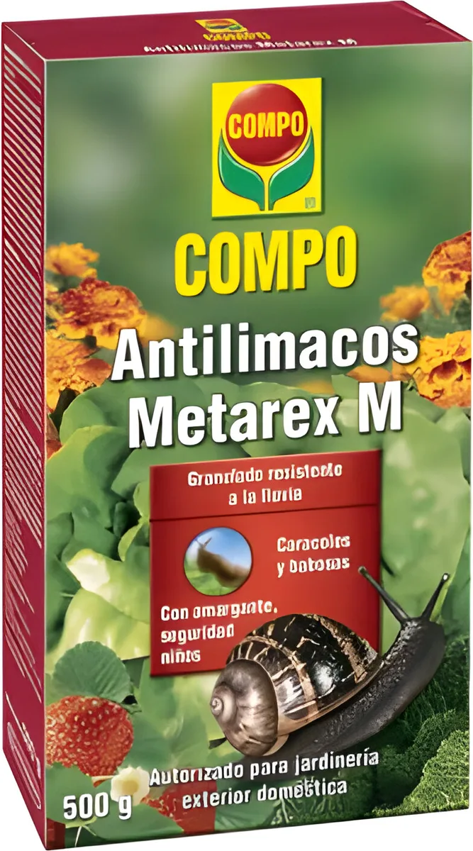 Anti Limacos y Caracoles Metarex Compo 500gr
