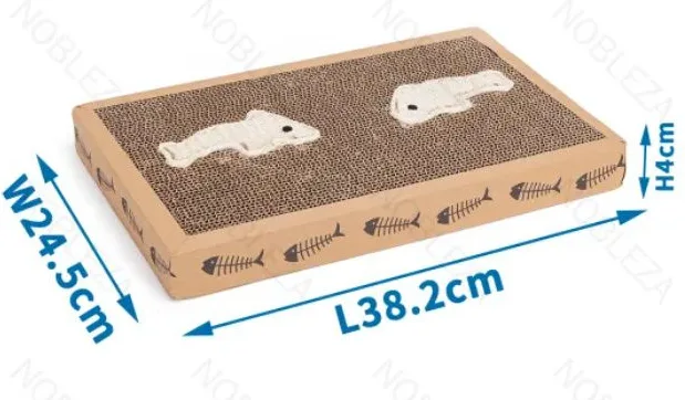 Rascador para Gatos Marron con Hierba — foto 3