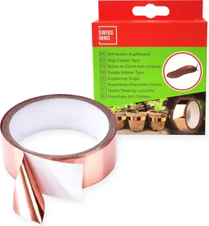 Cinta de Cobre Adhesiva Anti caracoles y Babosas 3cm x 5m