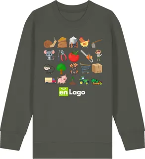 Sudadera Khaki Niño Enlago