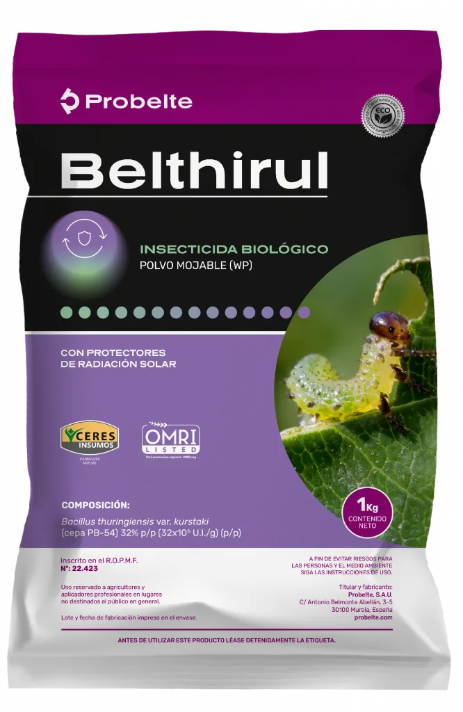 Insecticida Profesional Bacillus Thuringensis 100 gr — foto 2