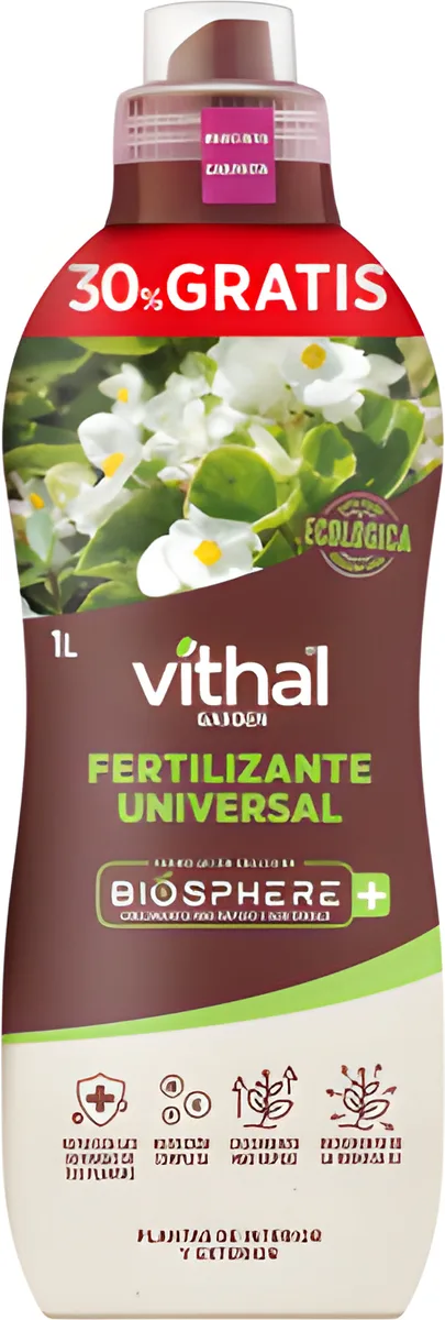 Vithal Fertilizante Universal Biosphere Plus 1 Litro — foto 2