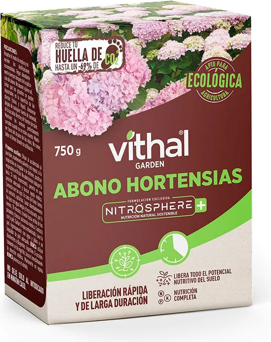 Vithal Abono Hortensias Nitrosphere Plus 750 Gr