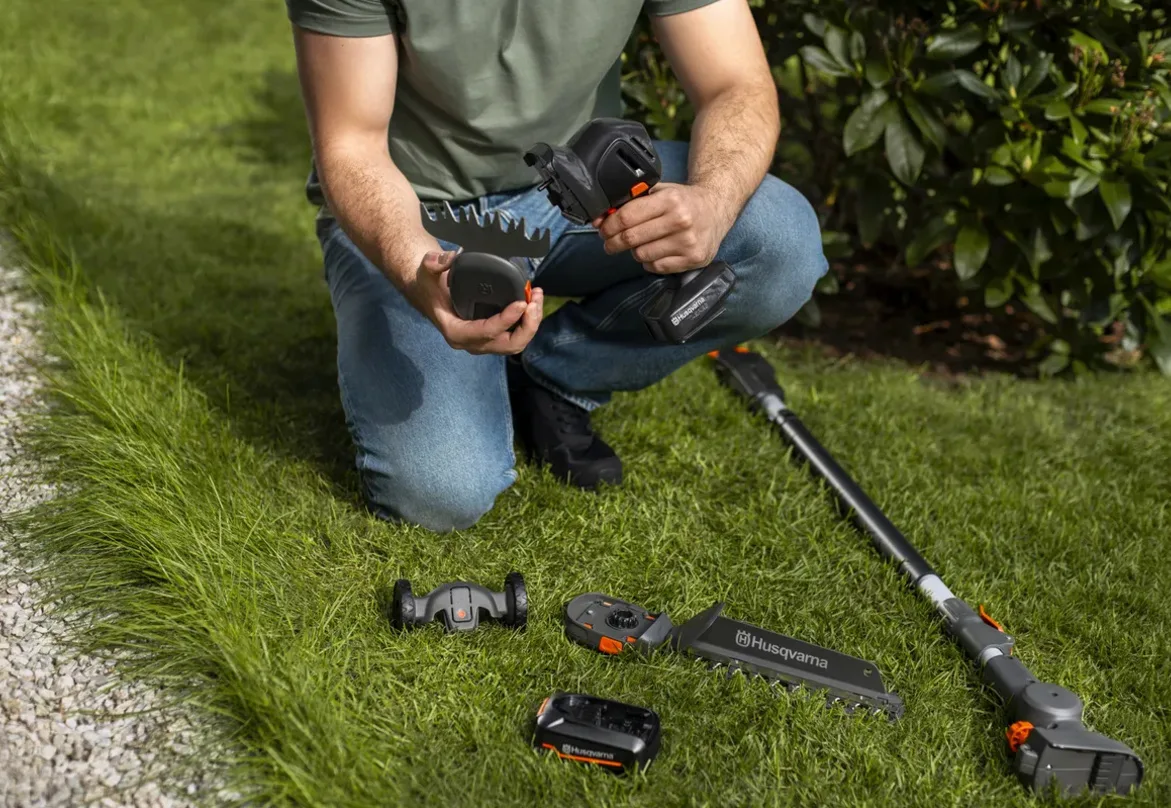 Kit Cortasetos Husqvarna Aspire SE20-P4A + Batería 2 Ah y Cargador 18V — foto 15