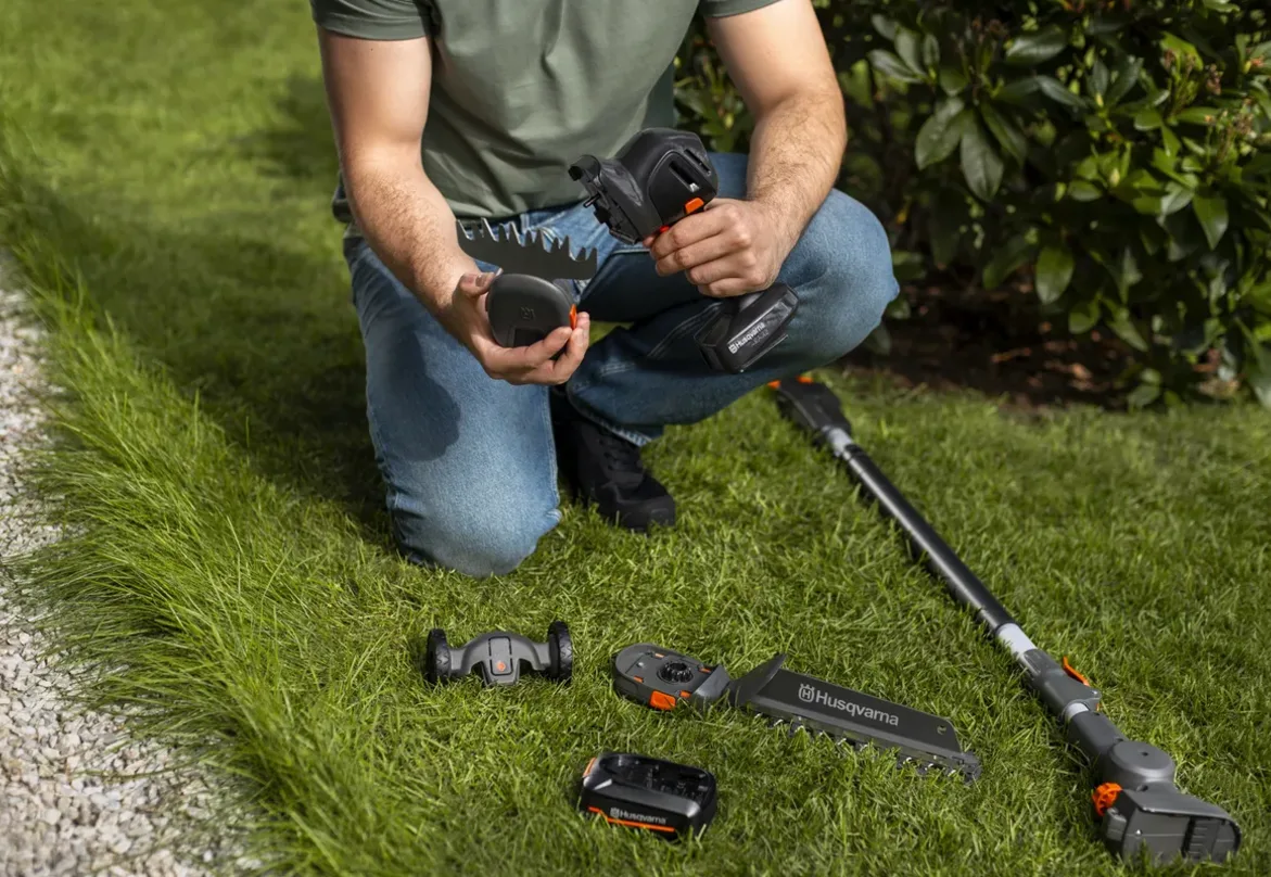 Kit Cortasetos Husqvarna Aspire SE20-P4A + Batería 2 Ah y Cargador 18V — foto 20