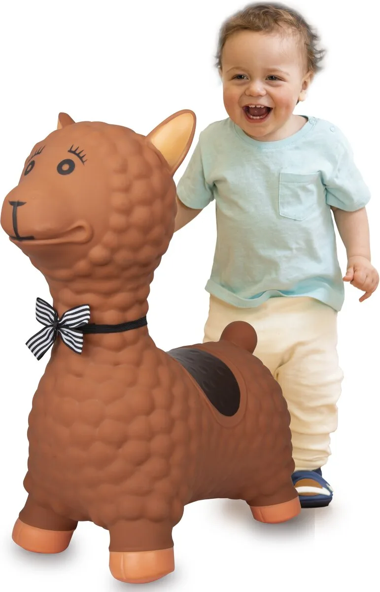 Lama Saltarina Correpasillos - Juguete Infantil Marron — foto 4