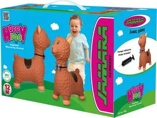 Lama Saltarina Correpasillos - Juguete Infantil Marron