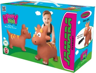 Dino Saltarin Correpasillos - Juguete Infantil Marron