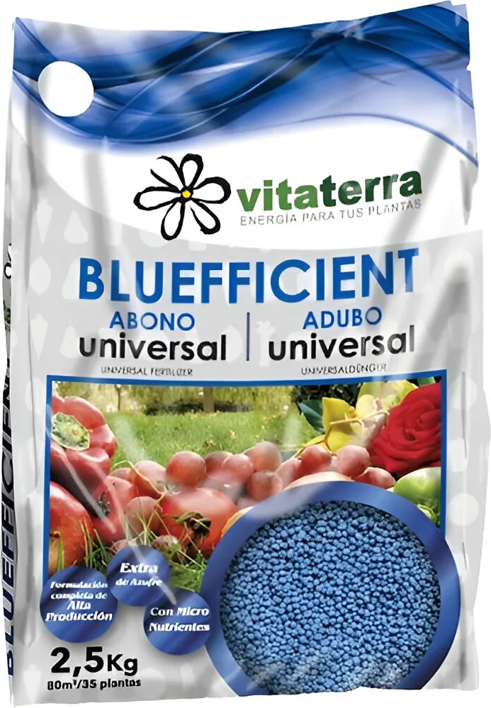 Abono Universal Azul 2.5 kg Bluefficient