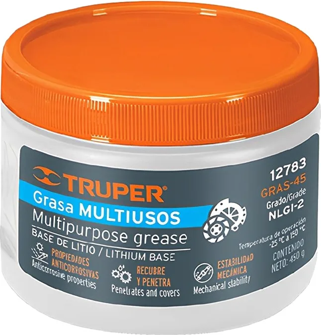 Grasa Lubricante de Litio 450 g Truper