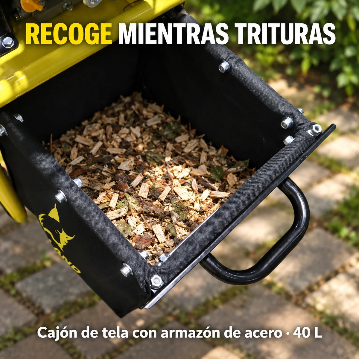 Biotrituradora a Gasolina Garland Chipper 385Qg-V24 — foto 6
