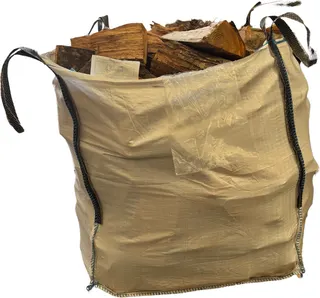 Big Bag 1m³ de Leña de Castaño y Mezcla (Abedul, Cerezo, etc.) - Recogida o Entrega a Domicilio