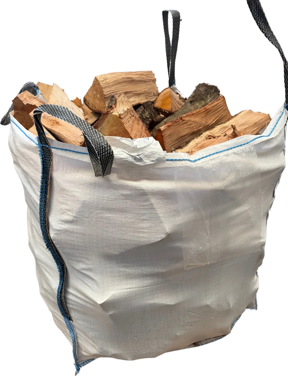 Big Bag 1m³ de Leña de Roble (Troncos 33 cm) - Recogida o Entrega a Domicilio
