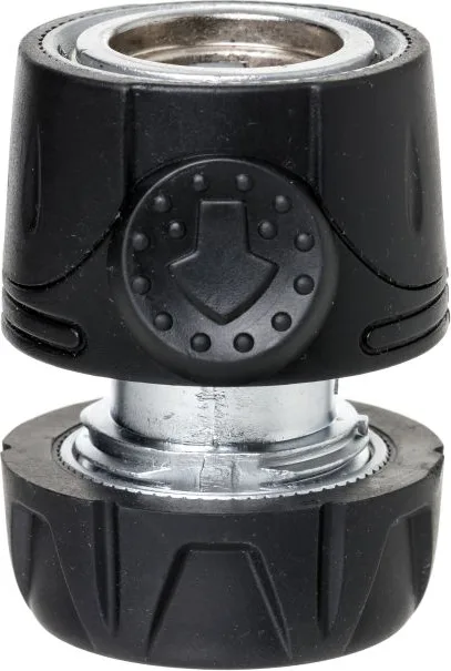 Conector Rapido Manguera Riego 3/4" Metal Soft