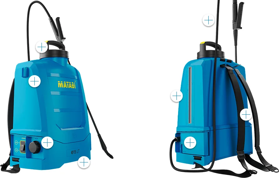 Pulverizador Electrico Matabi Evolution E15 Lt — foto 8