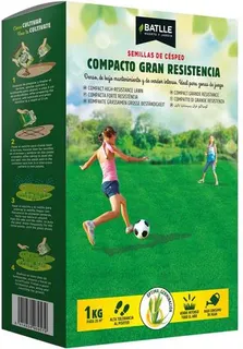 Semilla Cesped Compacto Gran Resistencia 1 Kg