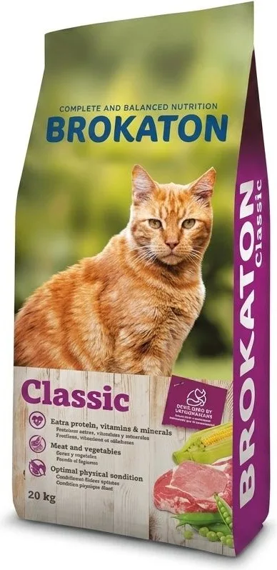 Pienso Gatos Brokaton Classic 20 kg
