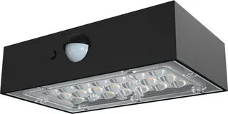 Aplique Led Solar 3W Negro