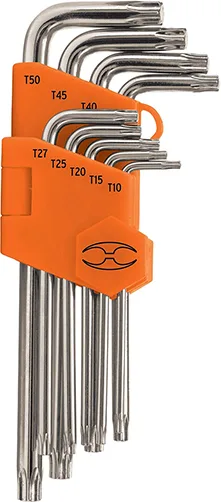 Juego 9 Llaves Torx con Organizador