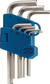 Juego 7 Llaves Allen Milimetricas 1,5 a 6mm