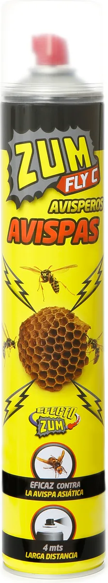 Spray Insecticida Abejas y Avispas Zum Fly 750 Ml