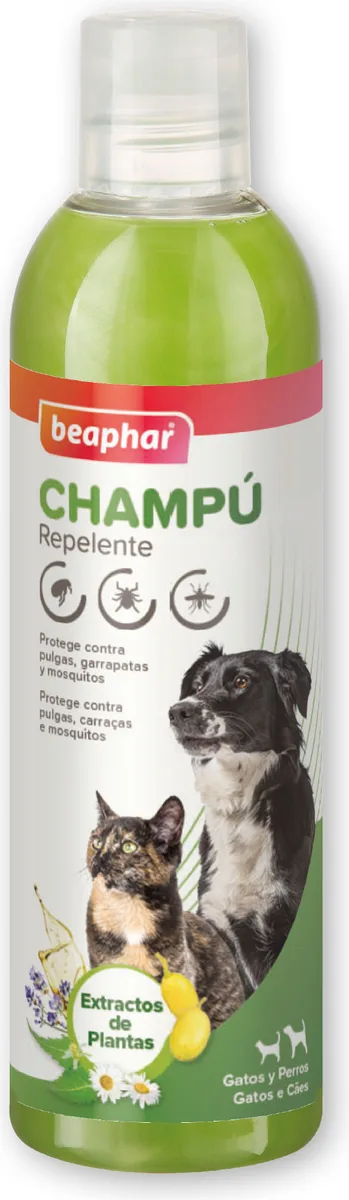 Champu Perros y Gatos Repelente Beaphar 250 ml