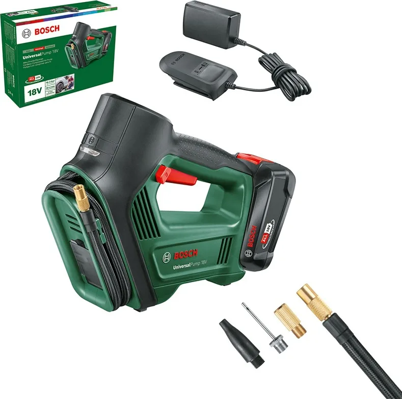 Hinchador bomba Electrico Bosch Universal Pump 18V con Bateria